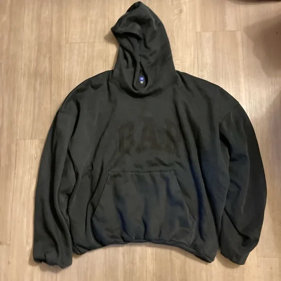 Black yeezy hoodie online